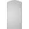 Ekena Millwork Arch Top Surface Mount PVC Gable Vent: Functional, w/ 3-1/2"W x 1"P Standard Frame, 20"W x 38"H GVPAR20X3801SF - alternate 2